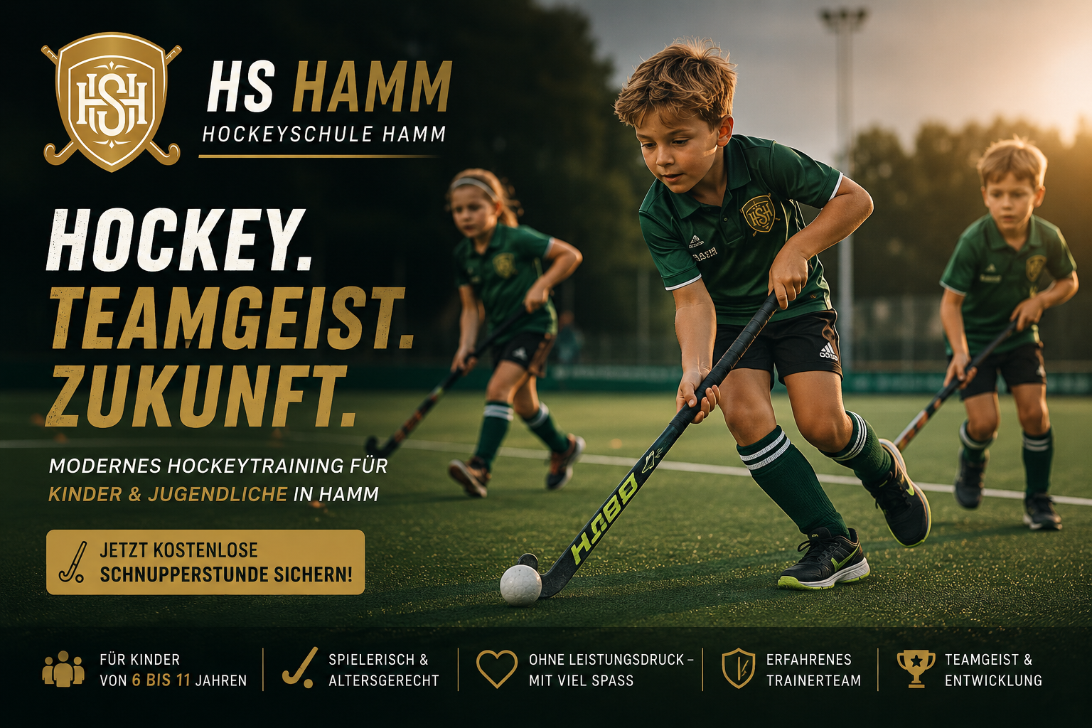 Hockeytraining bei HS HAMM